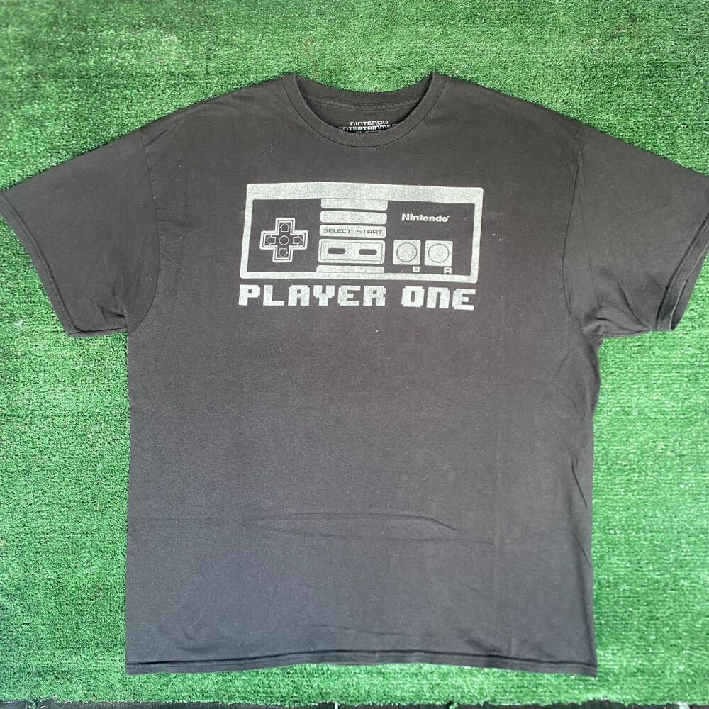 Nintendo NES Player One Shirt Controller Retro Gamer Tee